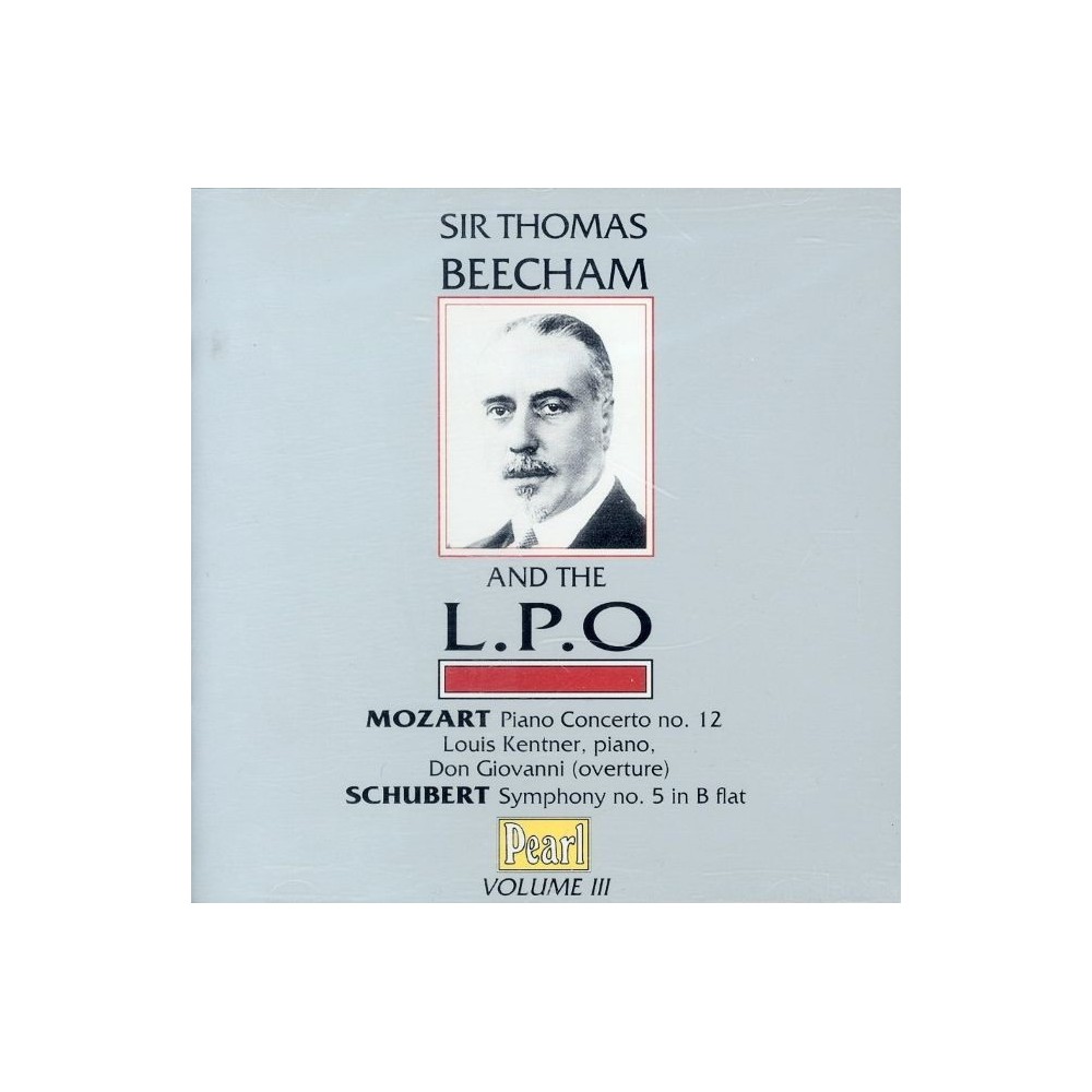 MOZART - Beecham - Concerto pour piano et orchestre n°4 en sol majeur K